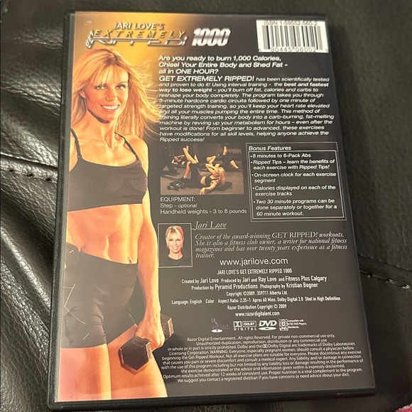 Jari Love's Get Extremely Ripped workout DVD - Picture 2 of 3